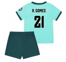 Wolves Rodrigo Gomes #21 Koszulka Wyjazdowa dzieci 2025-26 Krótki Rękaw (+ krótkie spodenki)